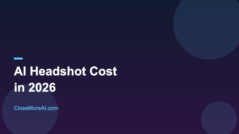 AI headshot cost for real estate agents in 2026 - pricing guide